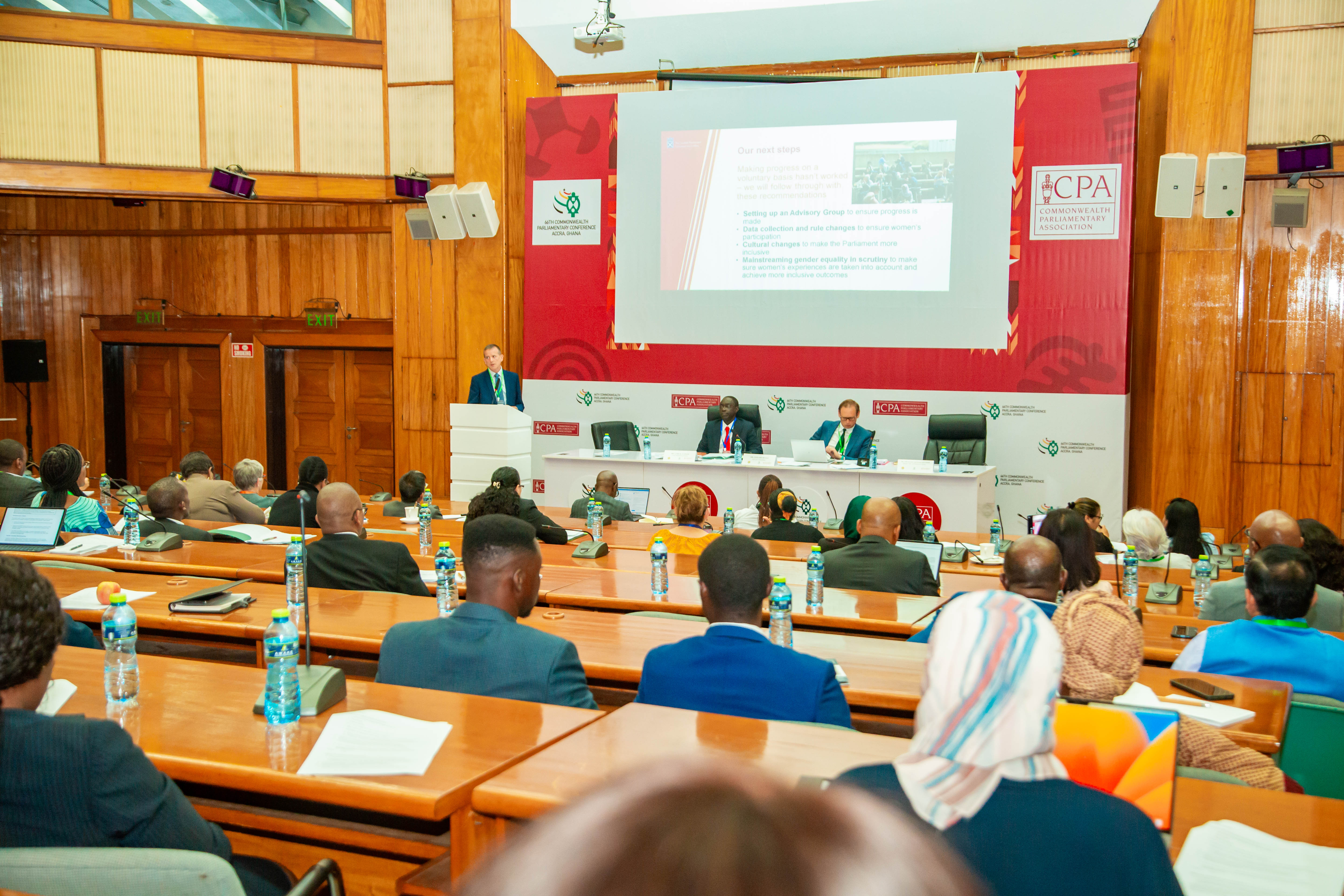 SOCATT Ghana 2023 delegate addressing attendees